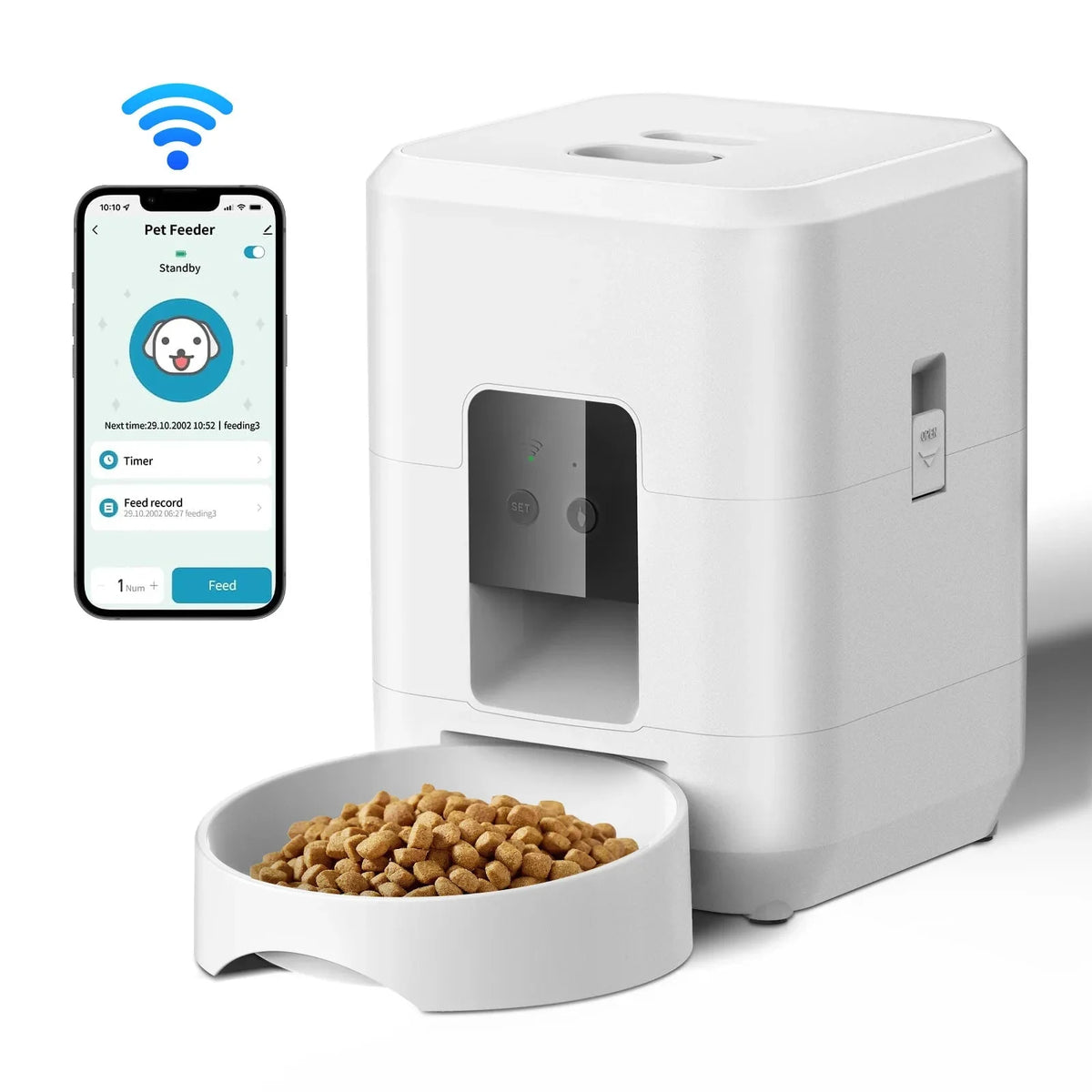 VelumiPets SmartFeed – Automatisk foderautomat