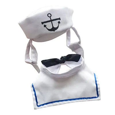VelumiPets Sailor – Sjömanskostym för katt & hund