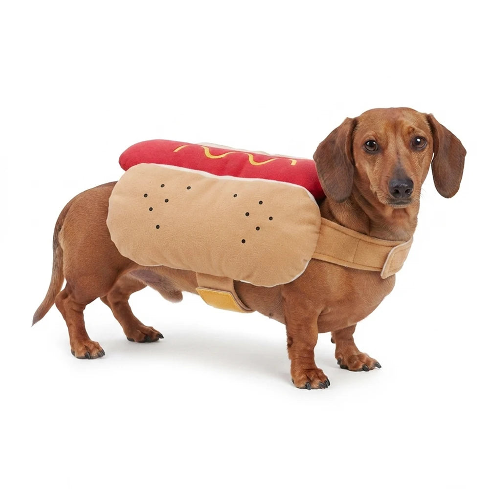 VelumiPets HotDog – Halloweenkostym för hund