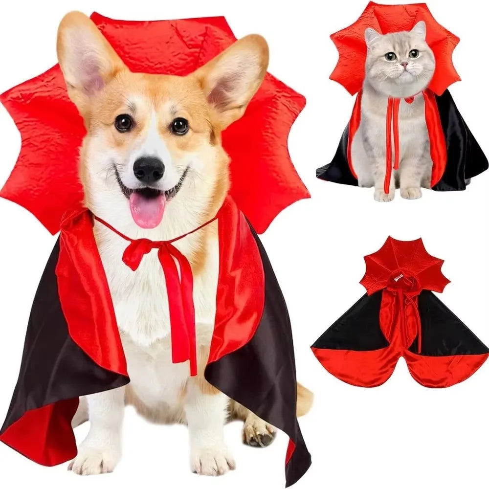 VelumiPets Vampire – Vampyrmantel för hund & katt