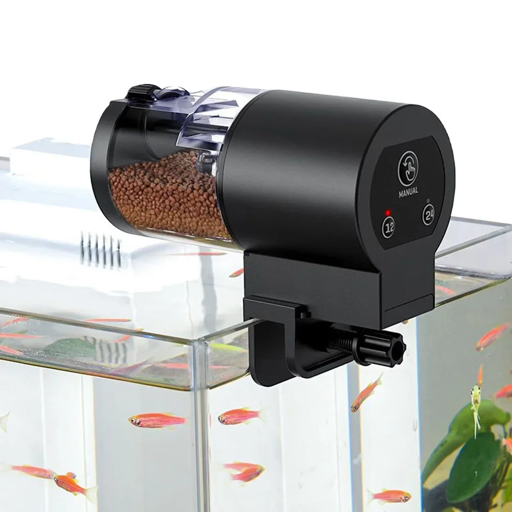 VelumiPets AquaFeed – Automatisk fiskmatare