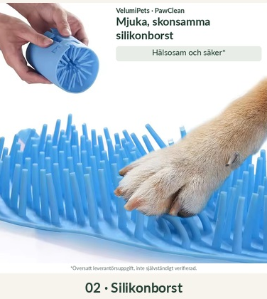 VelumiPets PawClean – Tassrengörare