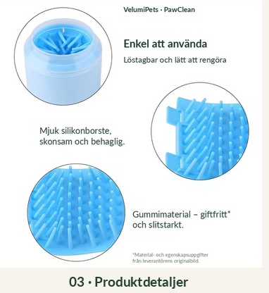 VelumiPets PawClean – Tassrengörare